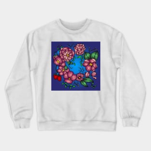 Flowers 665 (Style:1) Crewneck Sweatshirt